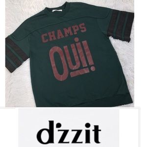 d’zzit Sweater Green sz S